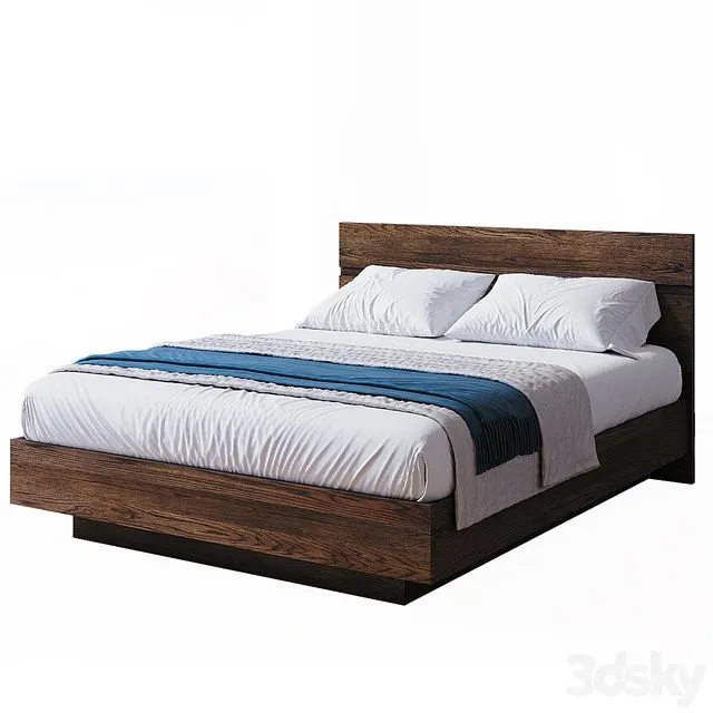 BUCZYNSKI bed 1. collection ELARA 3D Model