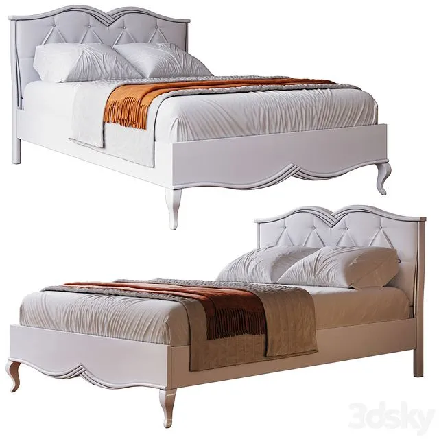 BUCZYNSKI bed .collection Bouquet N 3D Model