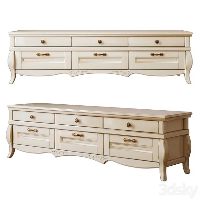 BUCZYNSKI stand tv-1. Collection Cleopatra 3D Model