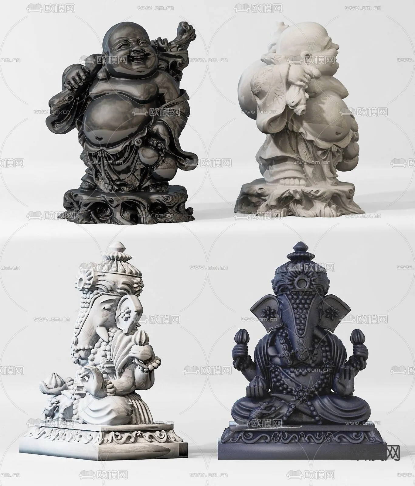 Buddha 3D Model for Decoration - Interior Design - 014