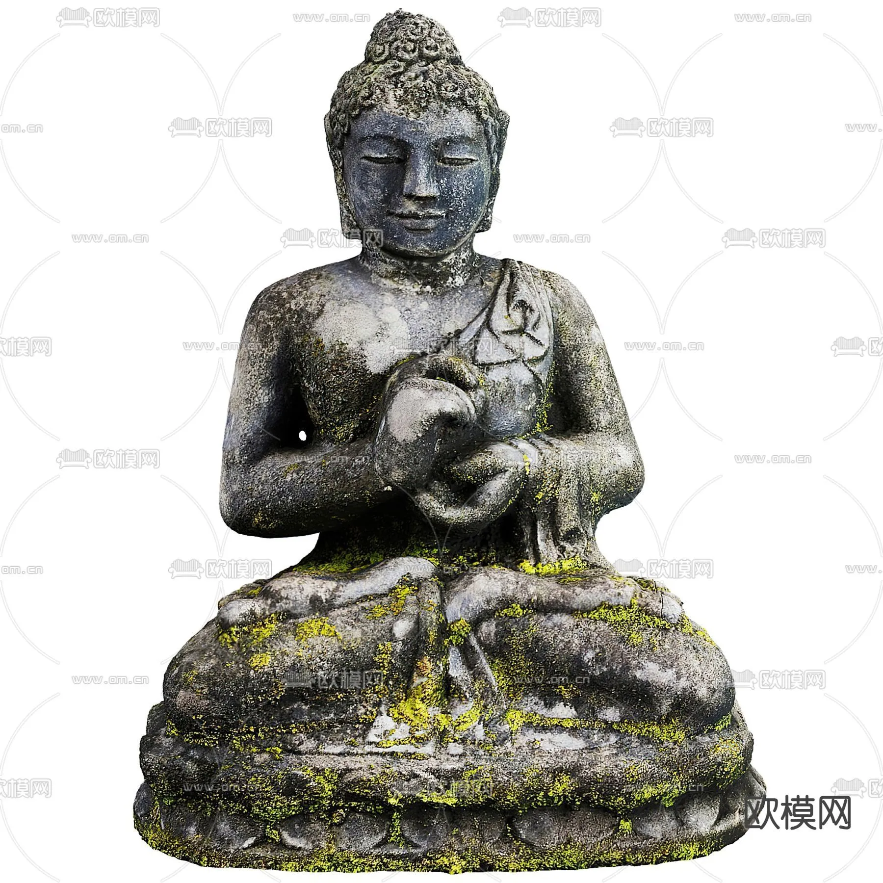 Buddha 3D Model for Decoration - Interior Design - 015