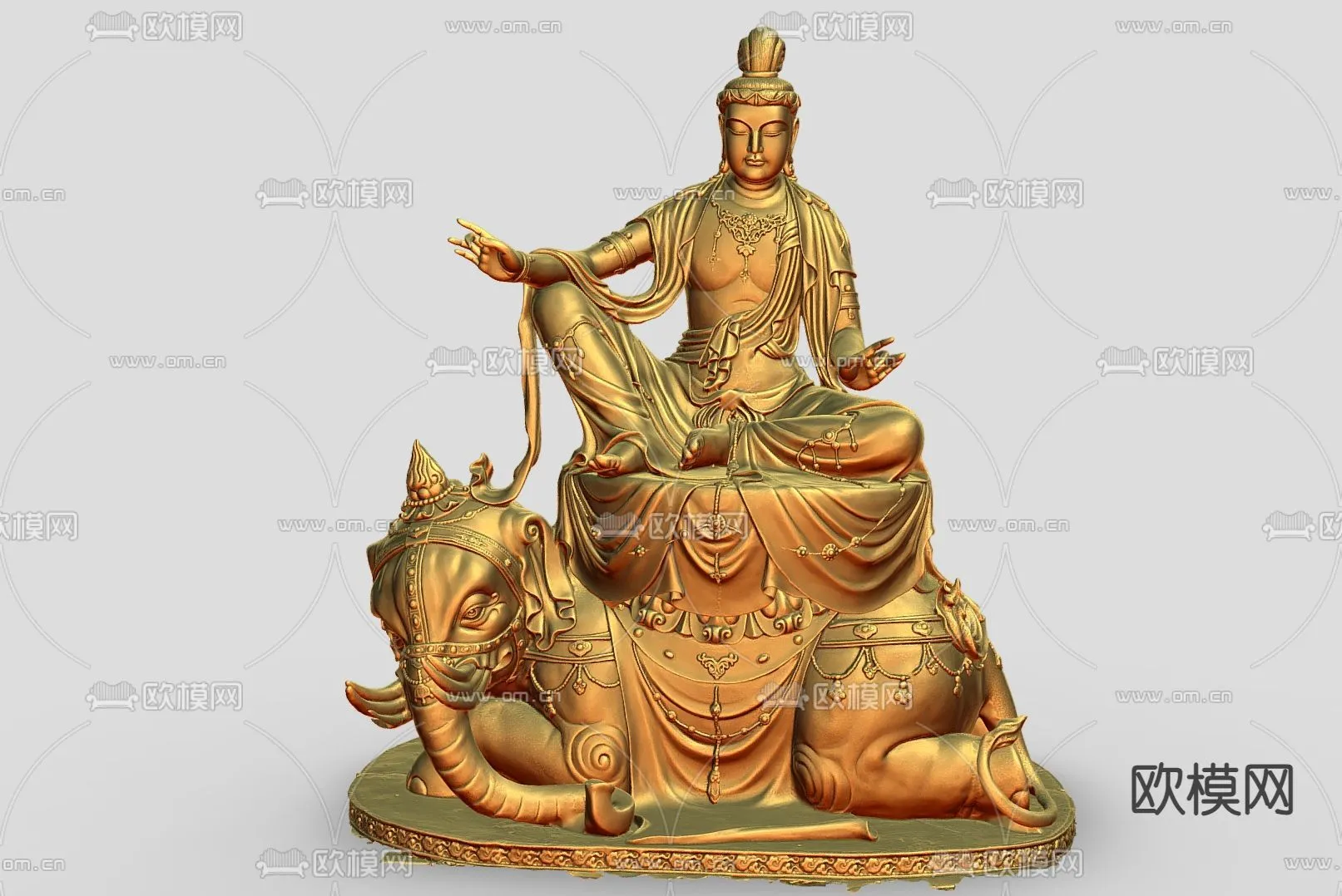 Buddha 3D Model for Decoration - Interior Design - 031