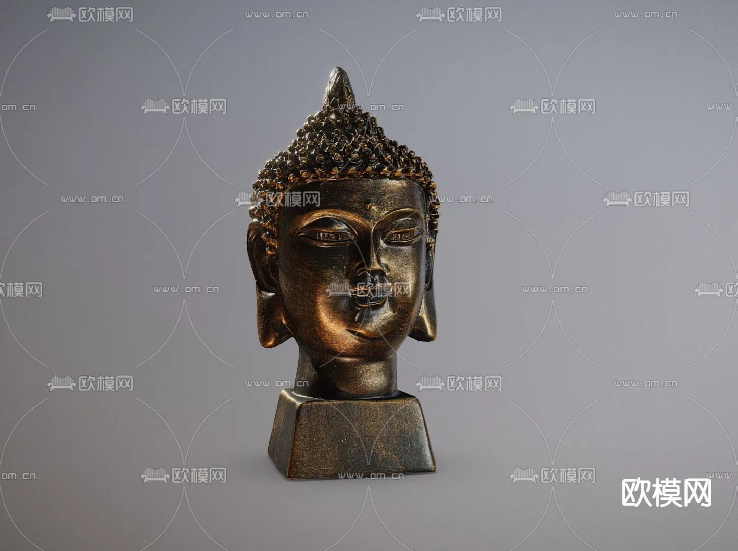 Buddha 3D Model for Decoration - Interior Design - 033