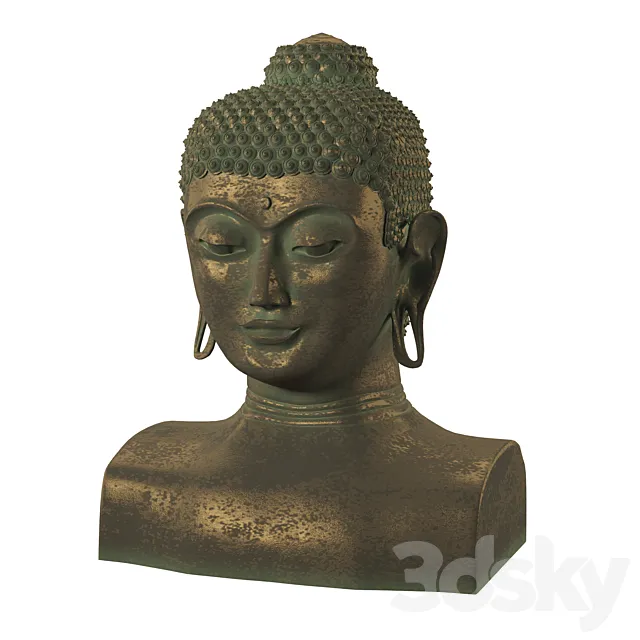 buddha head 3D Model