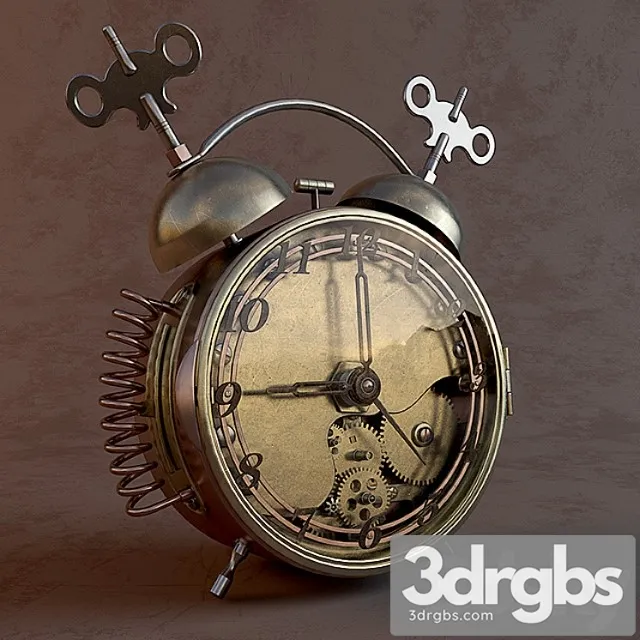 Budil Nik V Stilie Stimpank 1 3D Model Free