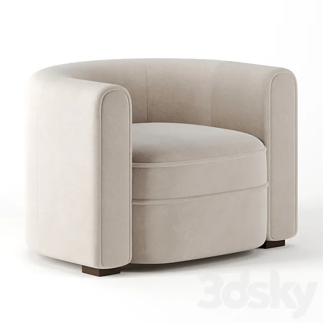 Buenos aires 803 chair by pierre frey 3D Model