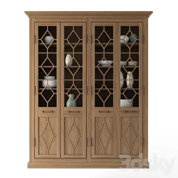 Buffet from the collection GEORGIAN FRETWORK 3D Model