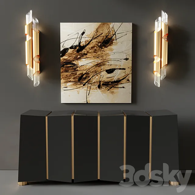 Buffet SIDEBOARD LUXXU DARIAN 3DModel