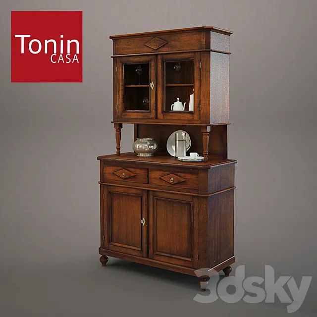 Buffet Tonin Classic 3968 3D Model