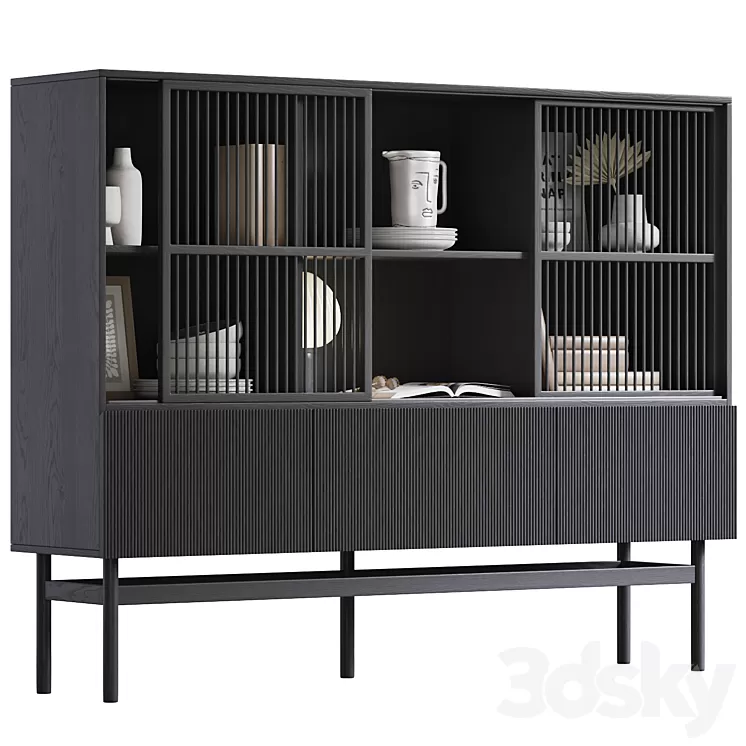 Buffet with Pilpao decor by La redoute 3D Model