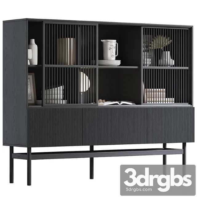 Buffet with pilpao decor by la redoute