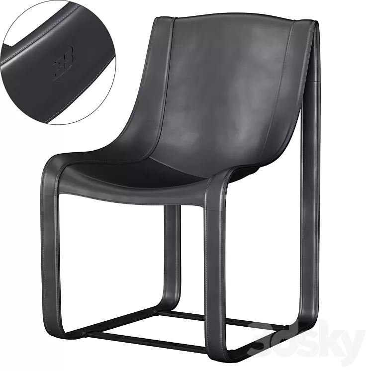 Bugatti amalia chair 3D Model