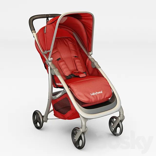 Buggy BabyHome Emotion 3D Model