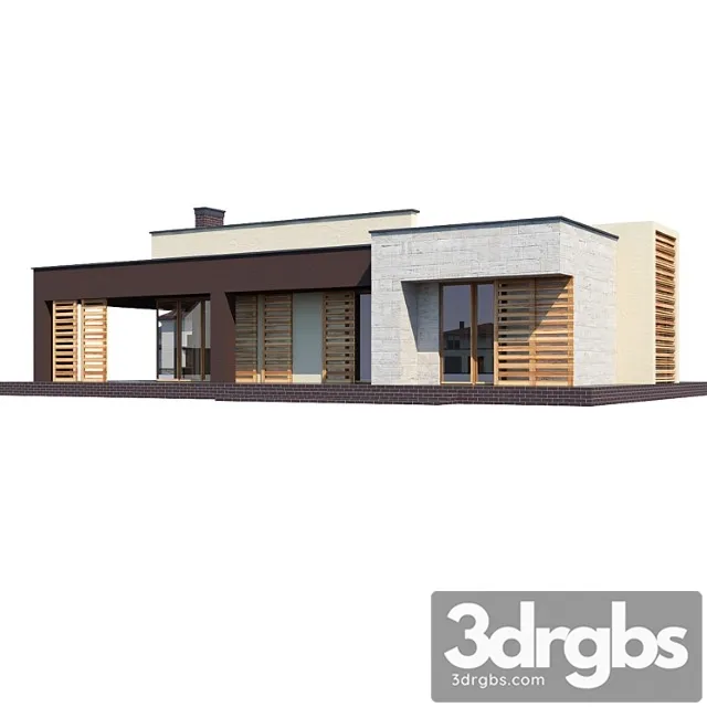 Building Abs House v150 3D Model Free