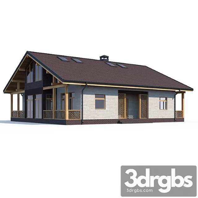 Building Abs House v183 3D Model Free