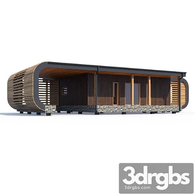 Building Abs House v191 3D Model Free