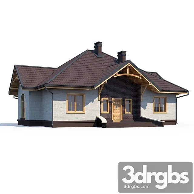 Building Abs House v192 3D Model Free