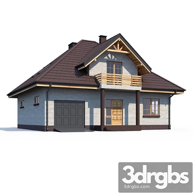 Building Abs House v195 3D Model Download