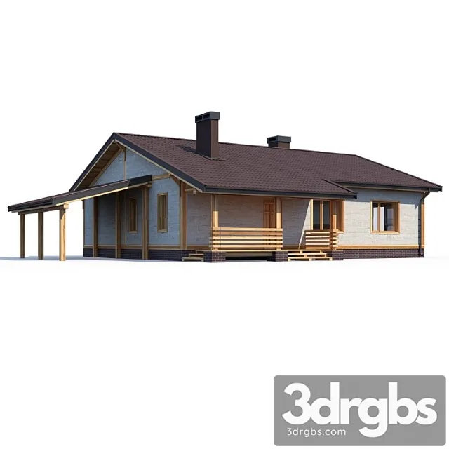 Building Abs House v197 3D Model Free