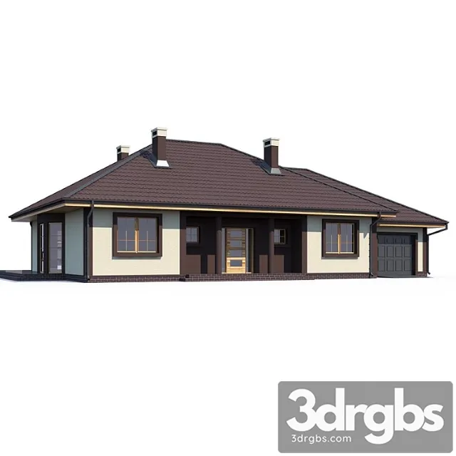 Building Abs House v226 3D Model Free