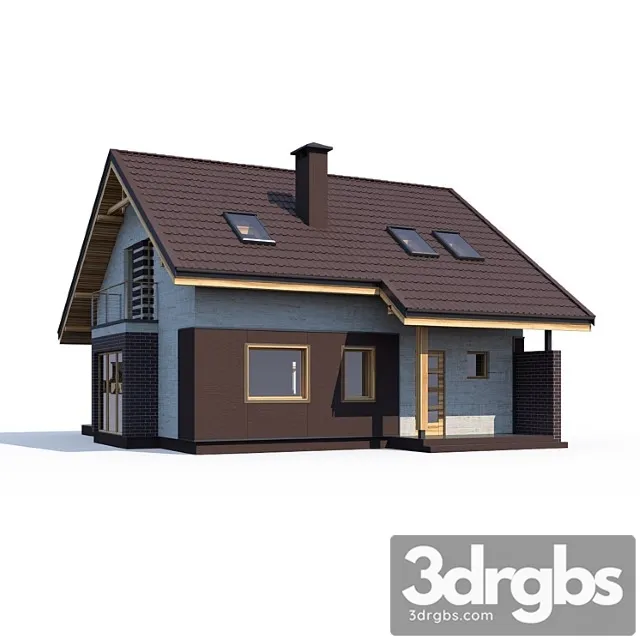 Building Abs House v238 3D Model Free