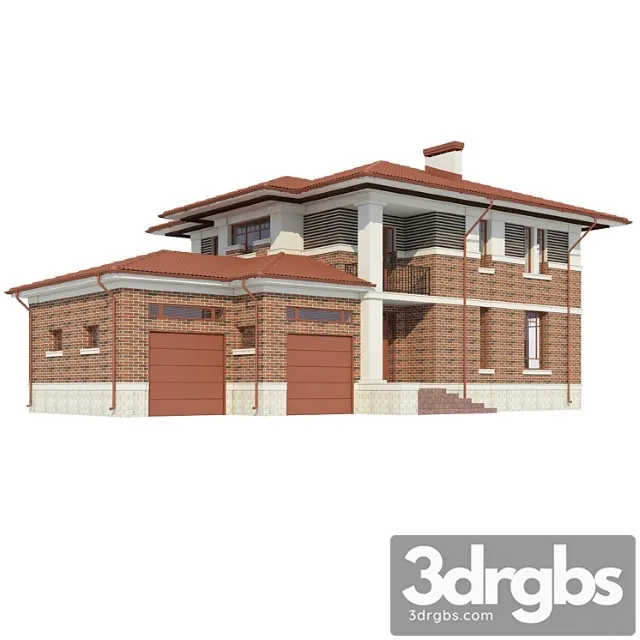 Building Abs House v240 3D Model Free