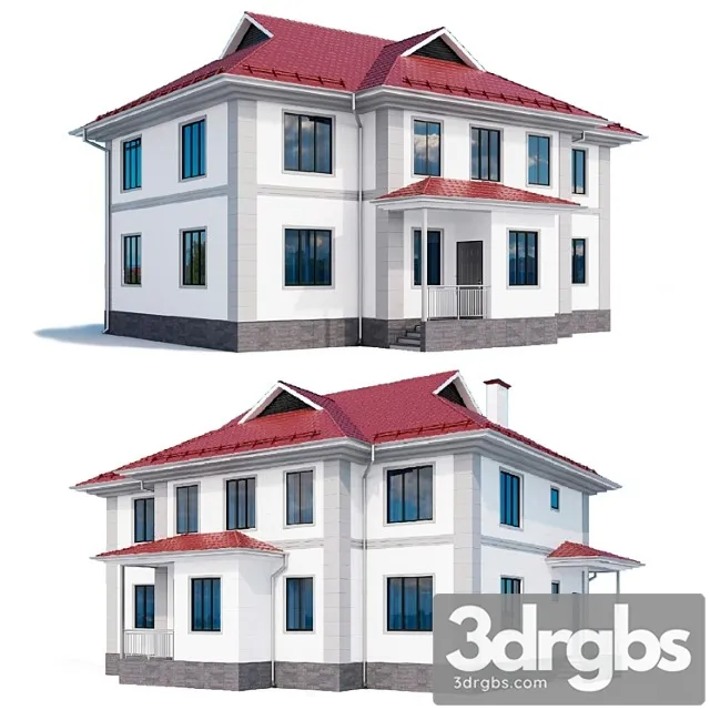 Building Cottage 2 1 3D Model Free