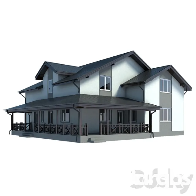 Building Dom 4 3D Model Download