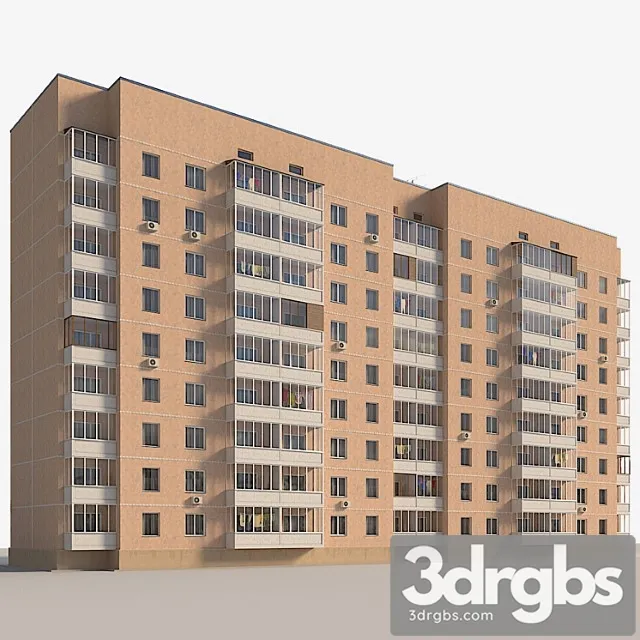 Building House Series 134 3D Model Free