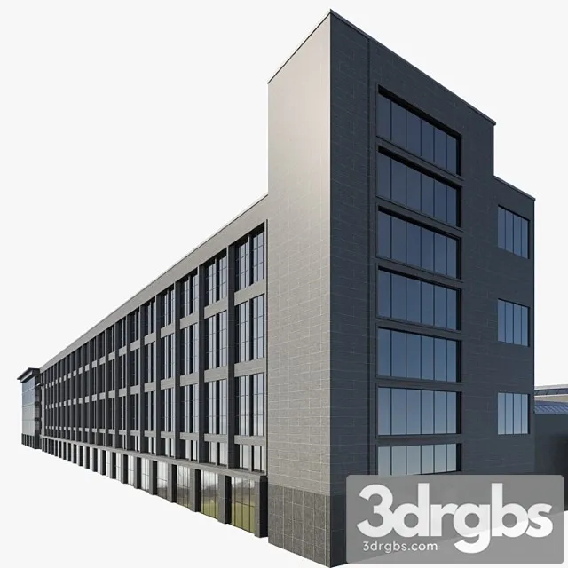 Building Moscow Avtozavodskaya 23k7 3D Model Free