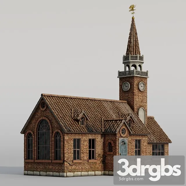 Building Old building 3D Model Download