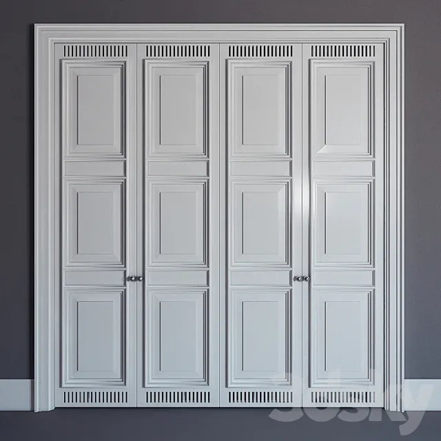 Built-in closet \ fitted wardrobe 3DModel