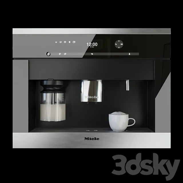 Built-in coffee machine Miele CVA 6401 3D Model