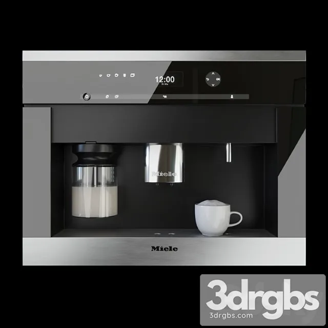 Built In Coffee Machine Mile Tsva 6401 3D Model Free