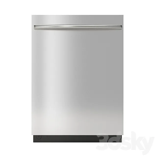 Built-in dishwasher Samsung DW80K7050US 3D Model