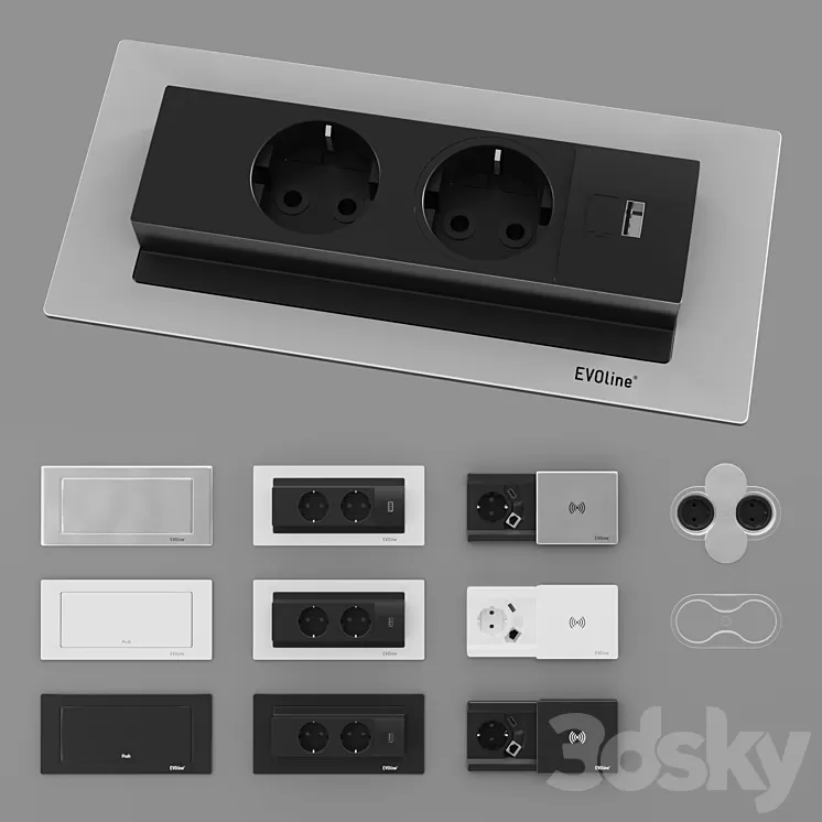 Built-in electrical systems 3D Model