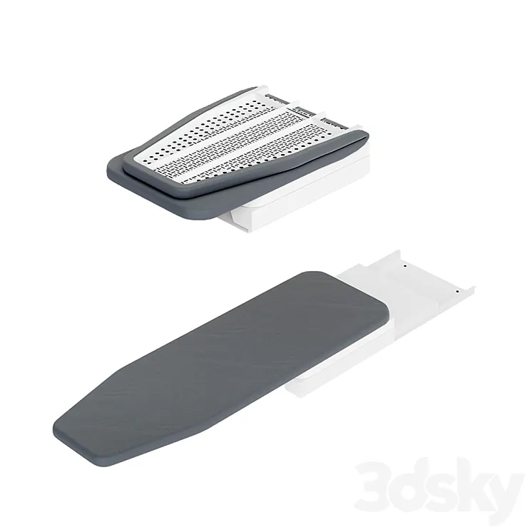 Built-in ironing board 3D Model Free Download
