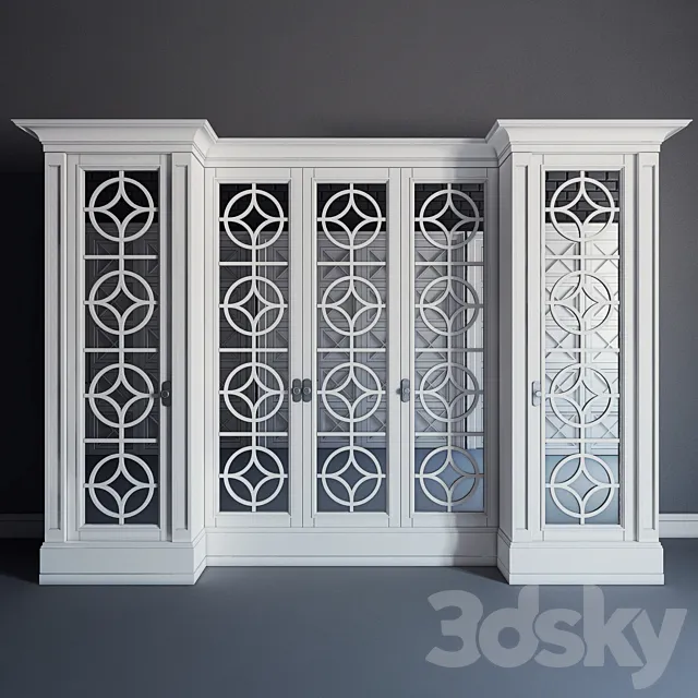 Built-in wardrobe 06 \ fitted wardrobe 06 3DModel