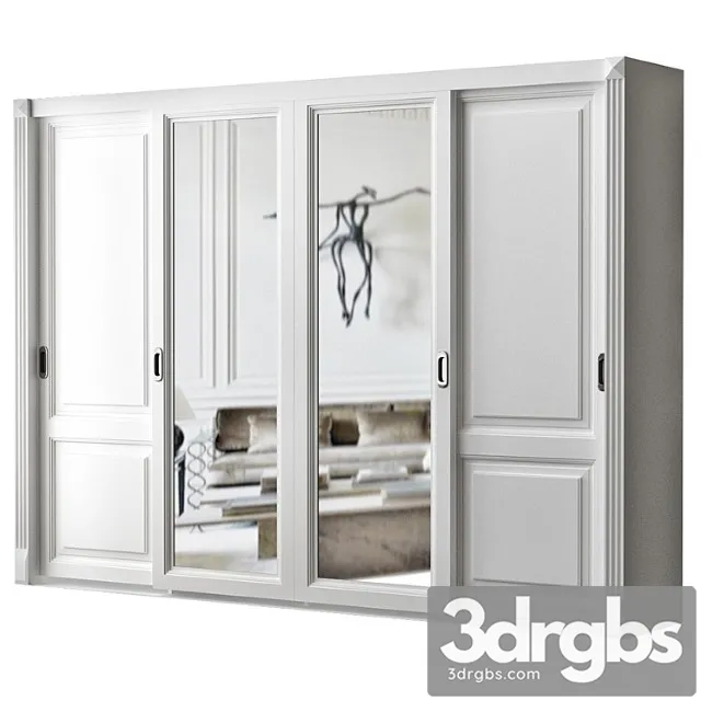 Built-in wardrobe mont blanc 3D Model Free