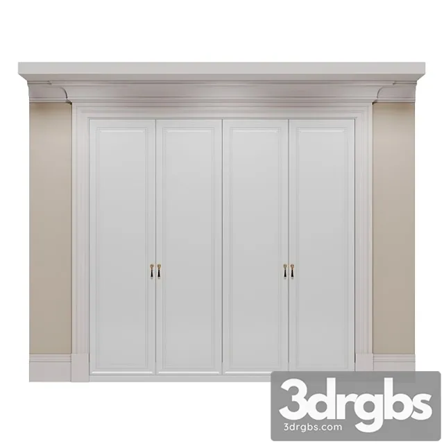 Built-in wardrobe_3 3D Model Free