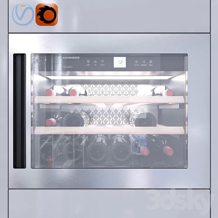 Built-in wine cabinet Liebherr WKEes 553 GrandCru