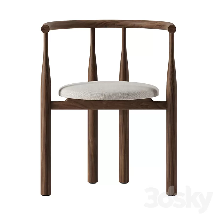 Bukowski Chair by New Works 3D Model Free