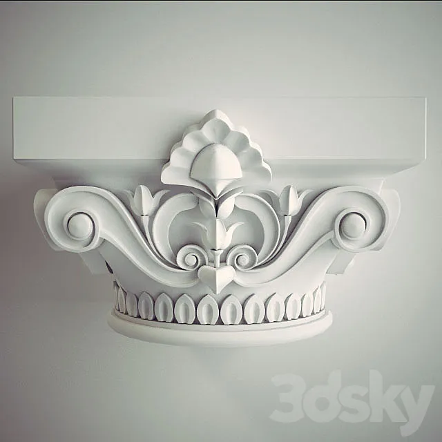 Bulgar capital 3D Model