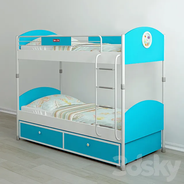 Bunk bed (Cilek Ocean) 3DModel