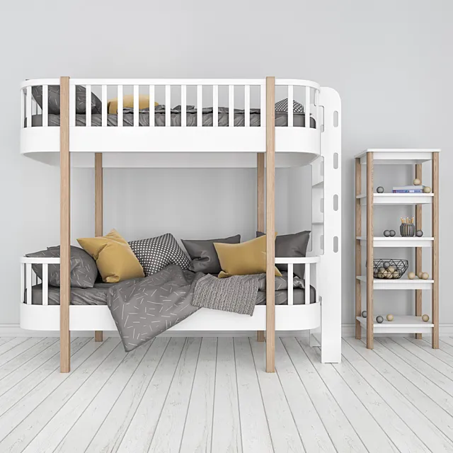 Bunk bed Ellipse Classic 3DModel