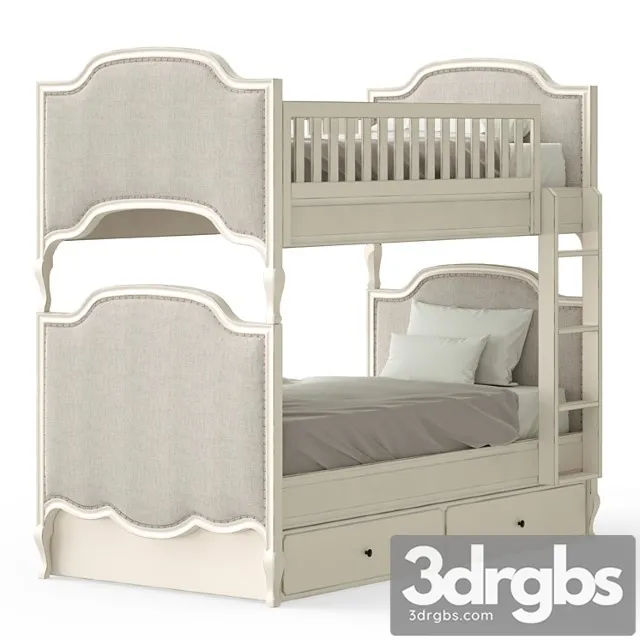Bunk Bed in the Nursery 3D Model Free