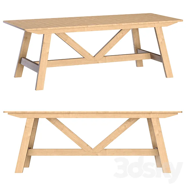Buondi dining table 3D Model