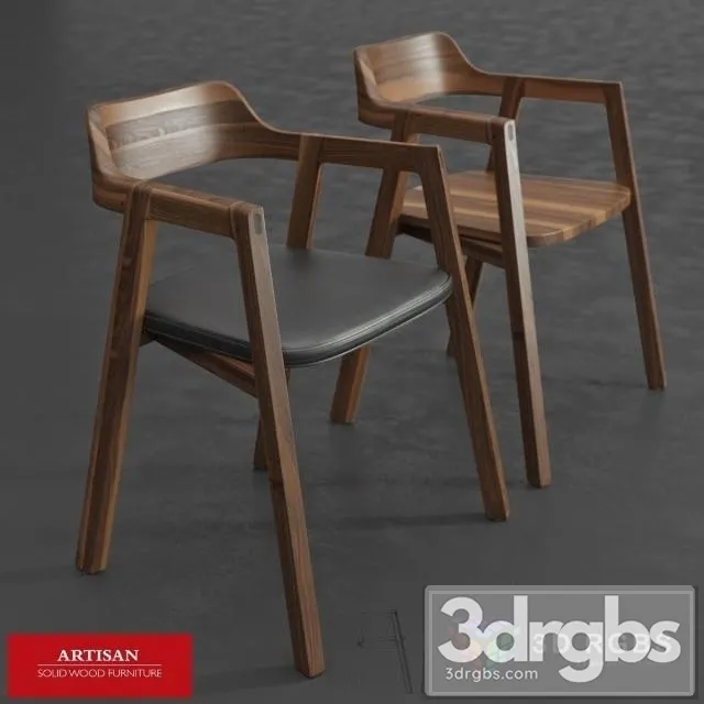 Bura Hiroshima Chair 3D Model Free