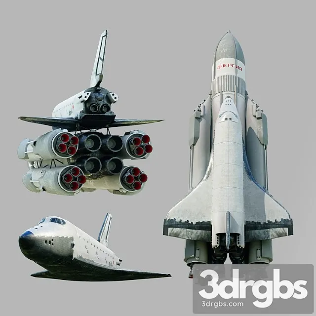 Buran and energy 3D Model Download