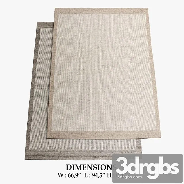 Burano rugs 175 3D Model Free